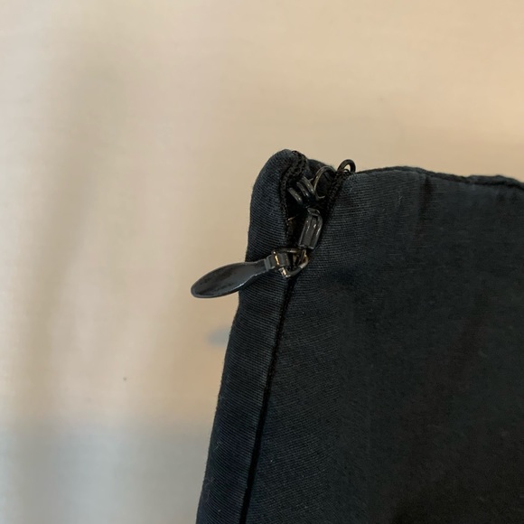 Black pencil skirt with stretch fabric to knee - Picture 5 of 6